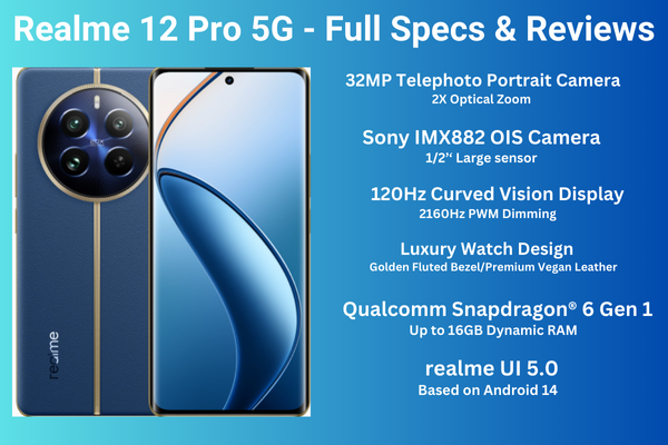 Read more about the article Realme 12 pro 5g- All Specs & Best Reviews