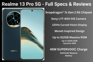 Read more about the article Realme 13 Pro 5G – All Specs & Best Reviews