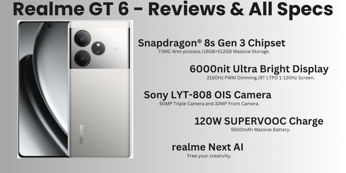 You are currently viewing Realme GT 6: Review The Ultimate Flagship Experience & All Specs