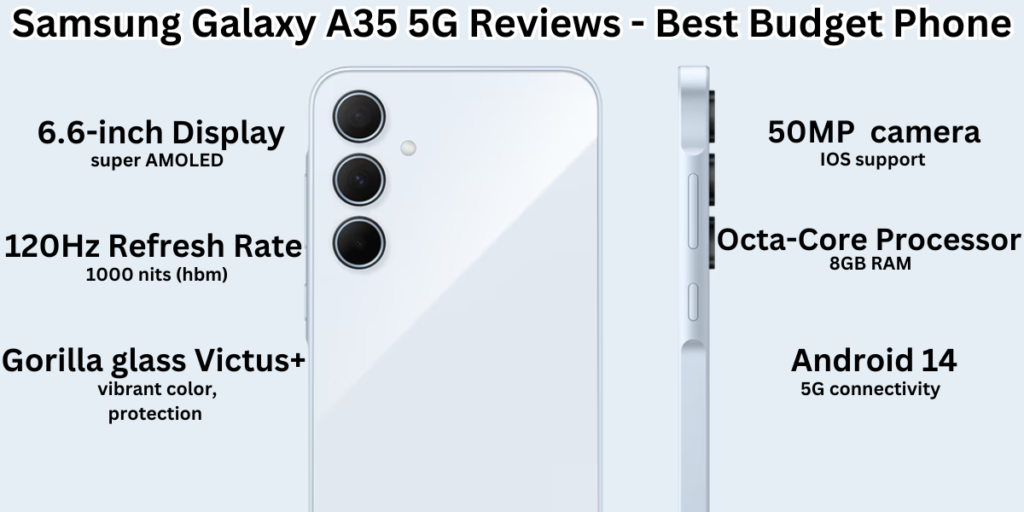 Read more about the article Samsung Galaxy A35 5G Reviews | Best Budget 5G Phone